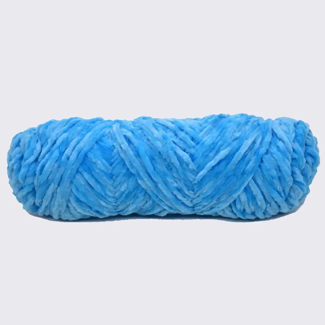 5PC/ Chenille Crochet Yarn