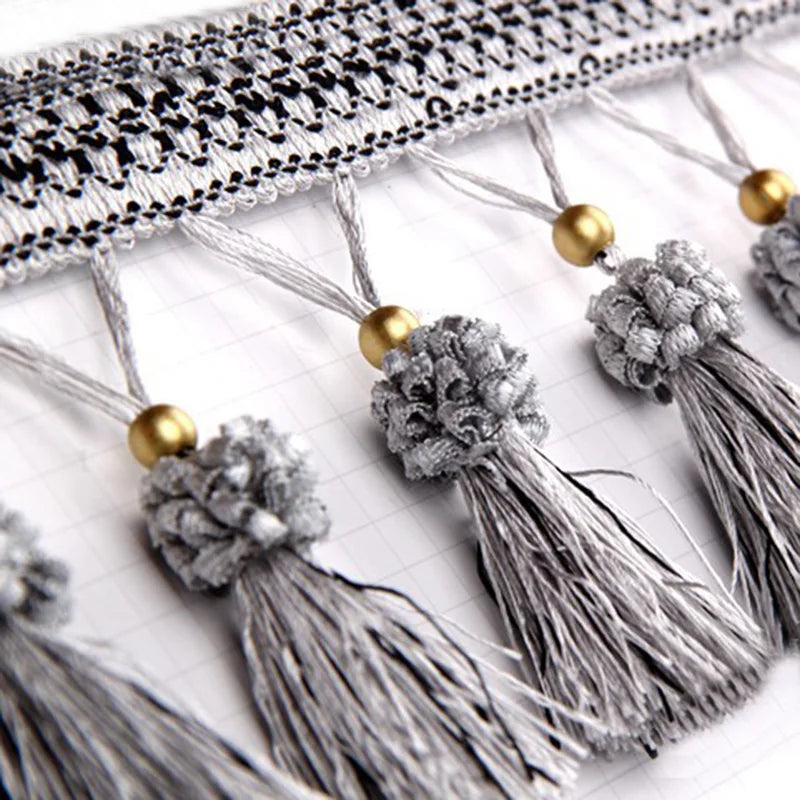 Ankors Beaded Tassel Fringe Trim