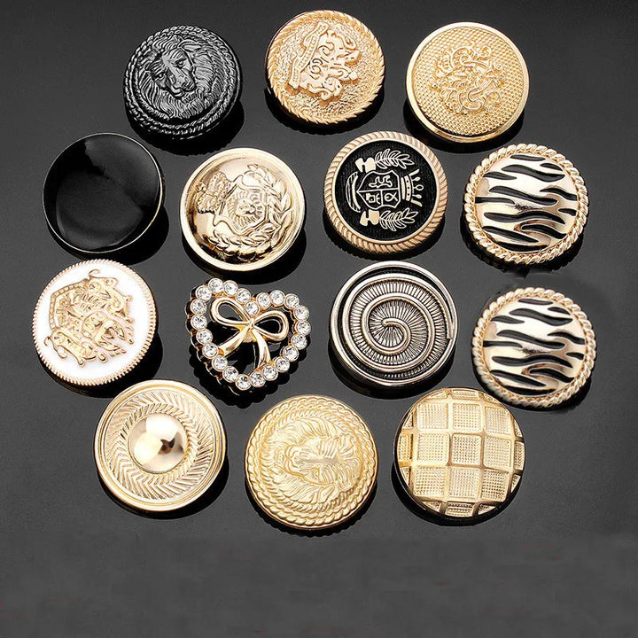 10 PC / Bryson Metal Buttons