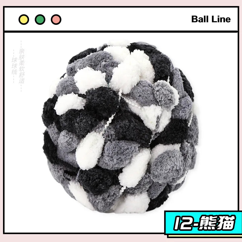 100g Colorful Thick Ball Yarn