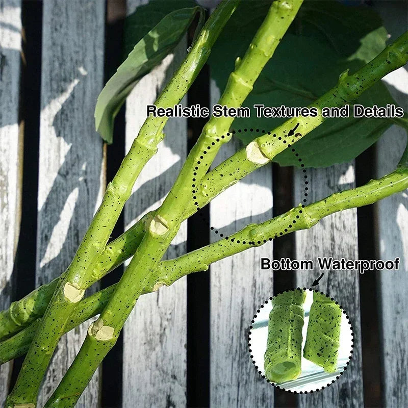 21" Fake Hydrangea Bundle