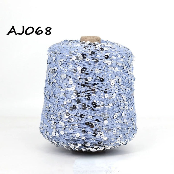 50g Metallic Sequin Yarn Sparkle Glitter