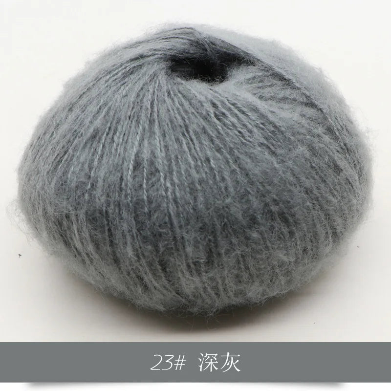 25g 1Pc Mohair Yarn for Hand Knitting