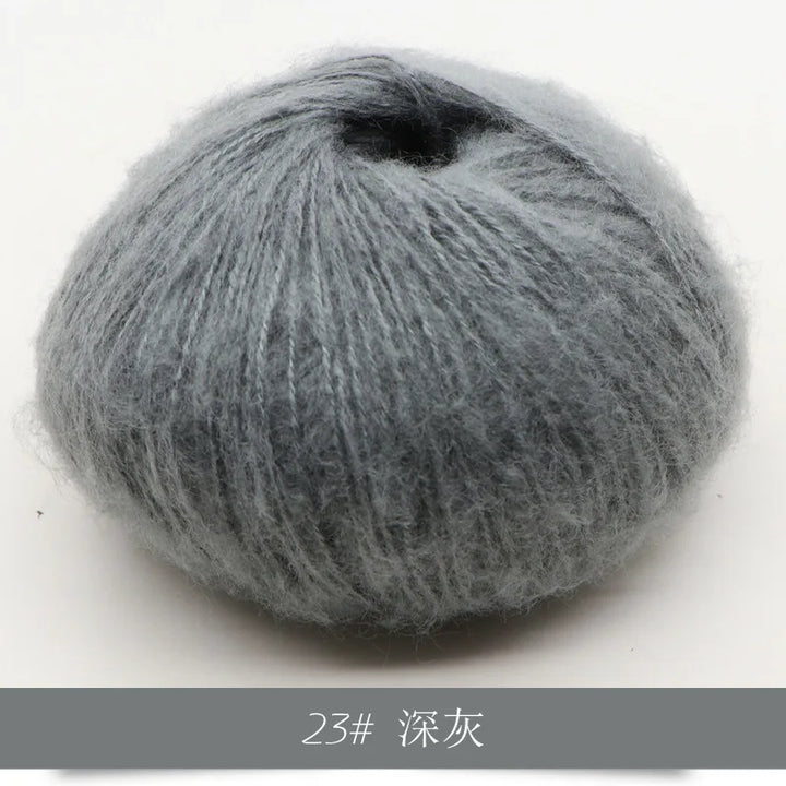 25g 1Pc Mohair Yarn for Hand Knitting