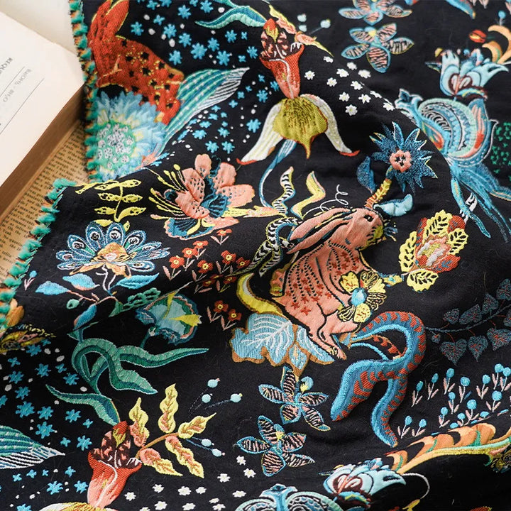 Monosi Novelty Woven Chenille Jacquard Fabric