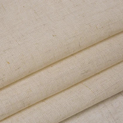 19 Colors / Asli Solid Cotton Linen Fabric