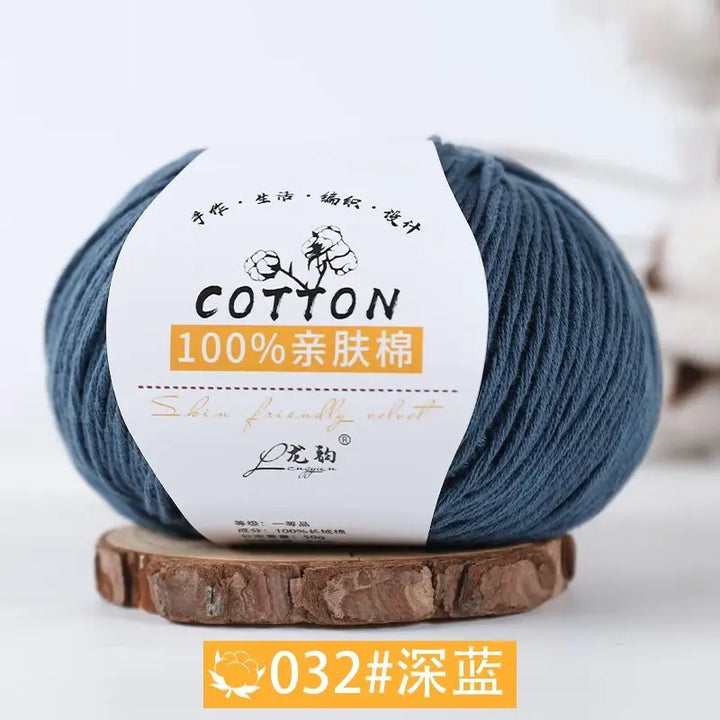 50g 100% Cotton Soft Colors Yarn Cotton