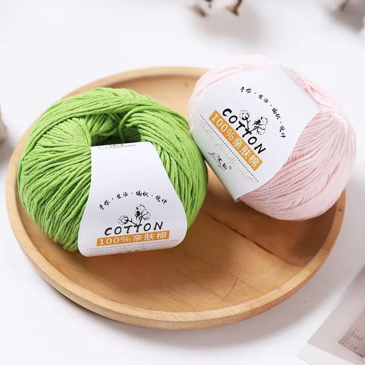 50g 100% Cotton Soft Colors Yarn Cotton
