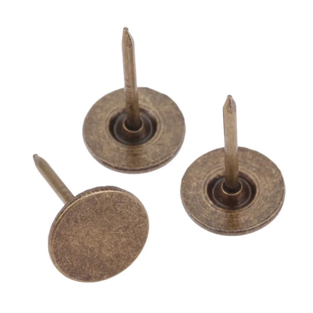 100pc Iron 11*17mm Antique Bronze Upholstery Nails