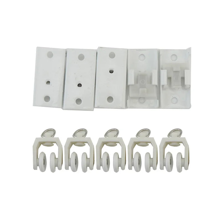 10 PC / Track Rail Drapery Curtain Bracket