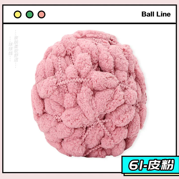 100g Colorful Thick Ball Yarn