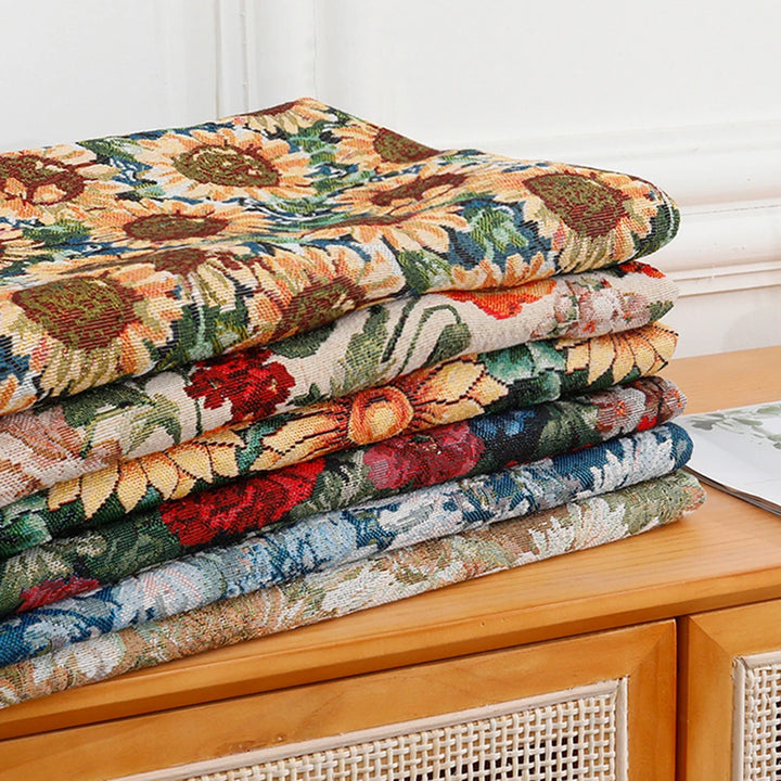 Dimone Floral Chenille Chenille Fabric