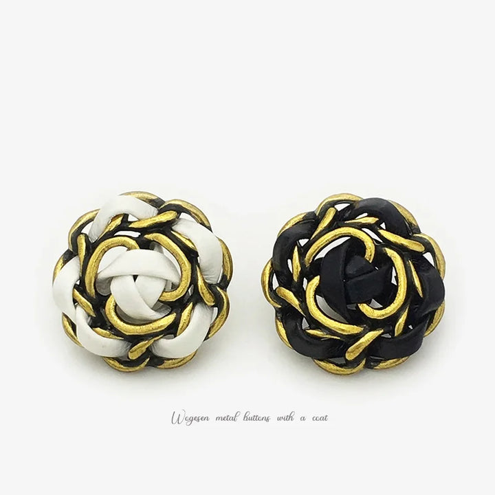 6 PC / Caois Metal Buttons