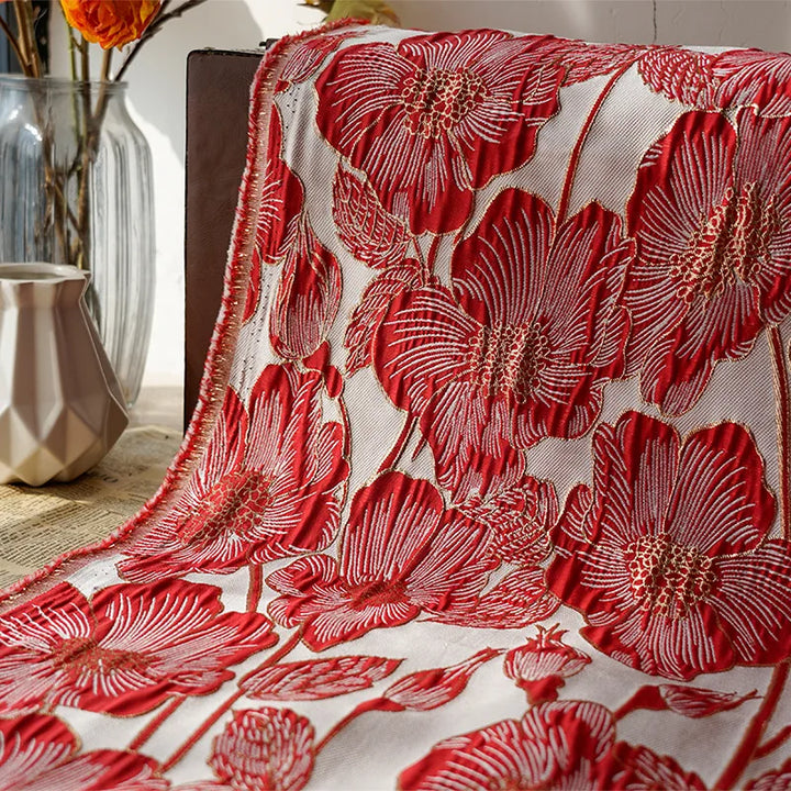 Esoia Floral Woven Jacquard Fabric