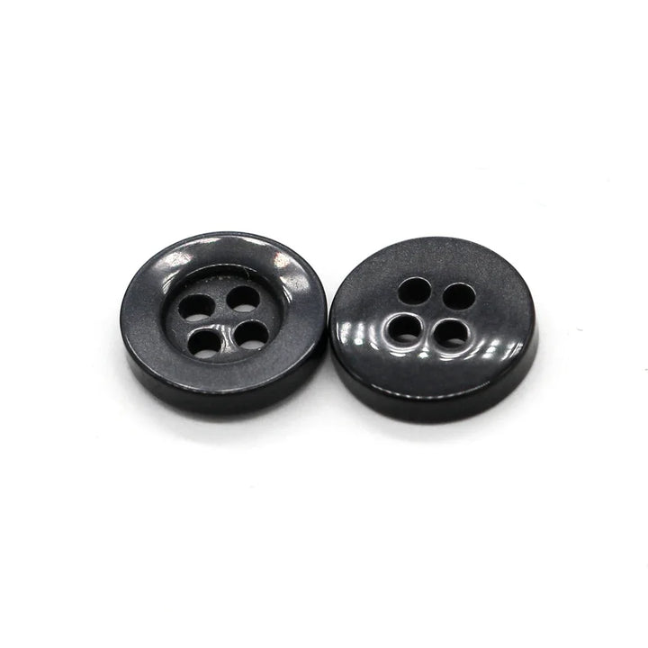 Nokoe 9/10/11mm Classic Resin Button - 30 PC