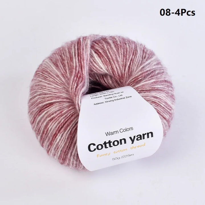 50g Soft Cotton Blended Crochet Yarn