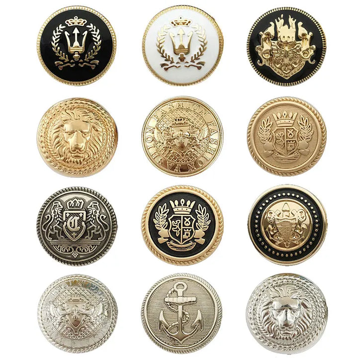 10 PC / Carlos Wood Buttons