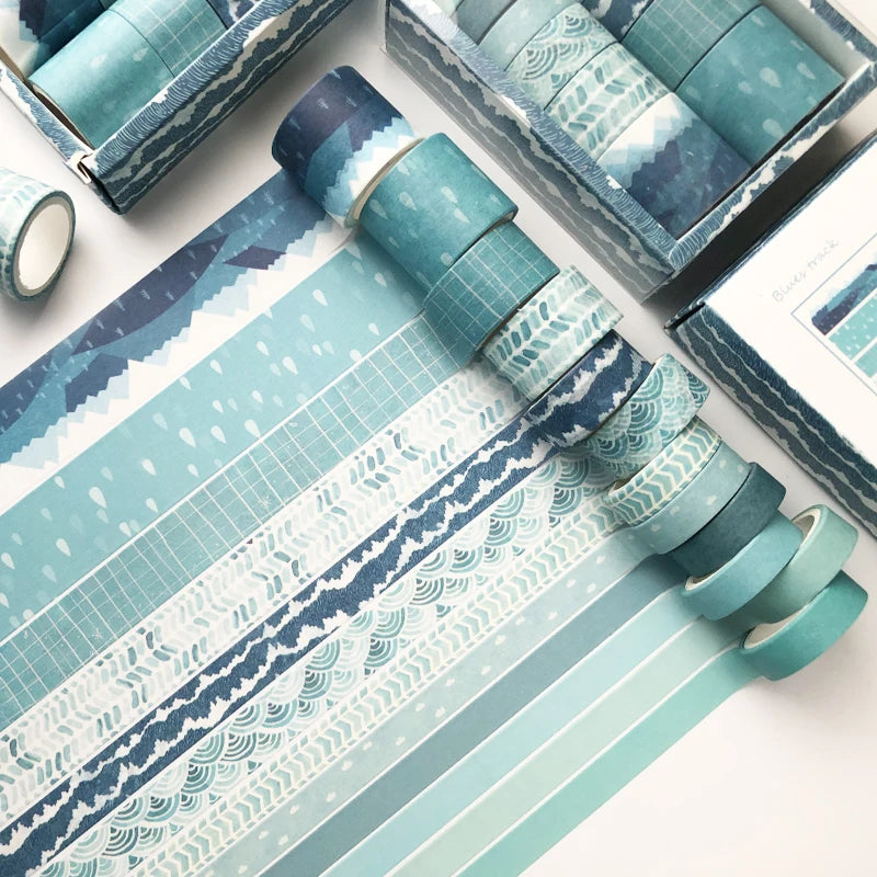 3 Meter / Blue Ocean Decorative Washi Tape