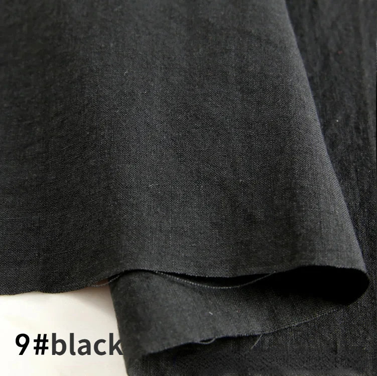 22 Colors / Alim Solid 100% Linen Fabric