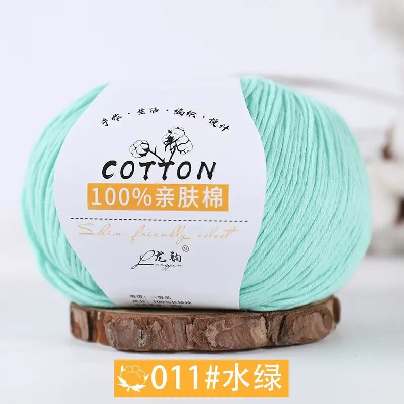 50g 100% Cotton Soft Colors Yarn Cotton