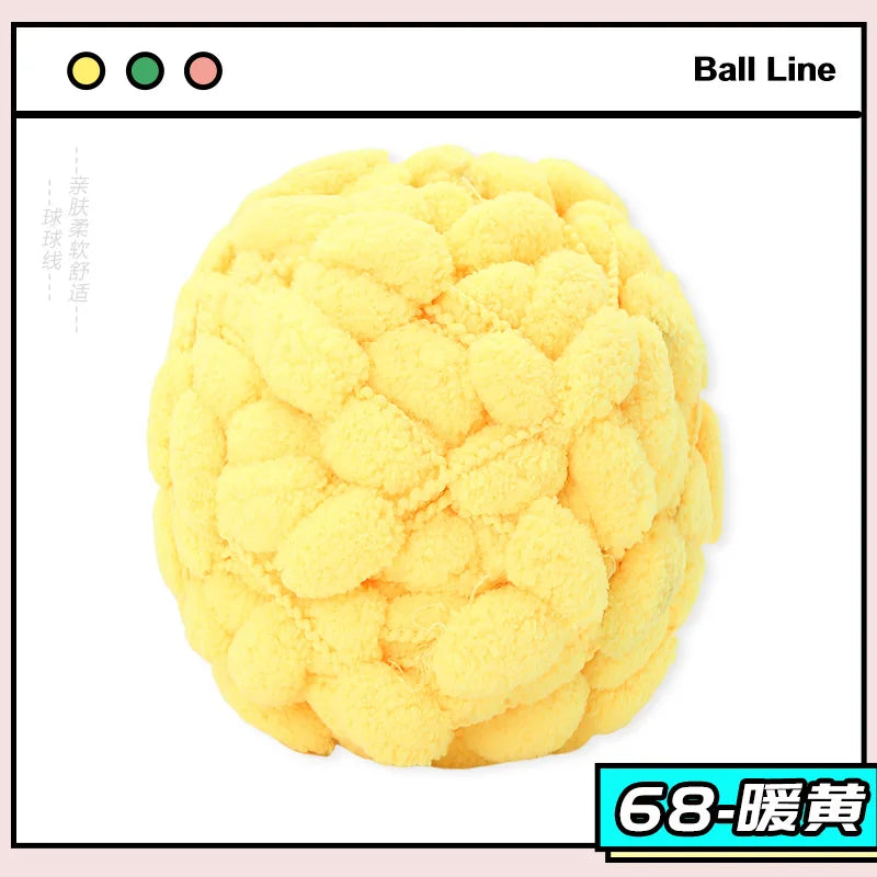 100g Colorful Thick Ball Yarn