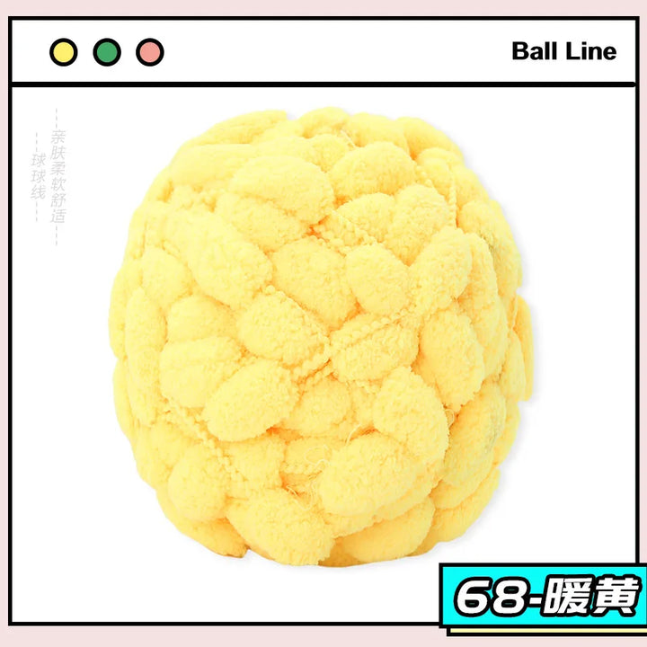 100g Colorful Thick Ball Yarn
