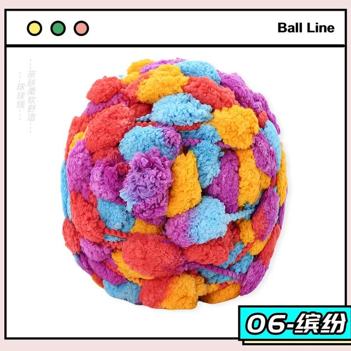 100g Colorful Thick Ball Yarn