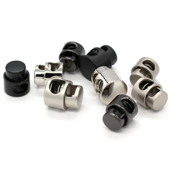 Fason 5Pcs 12mm Alloy Ball Spring Cord Lock Stopper