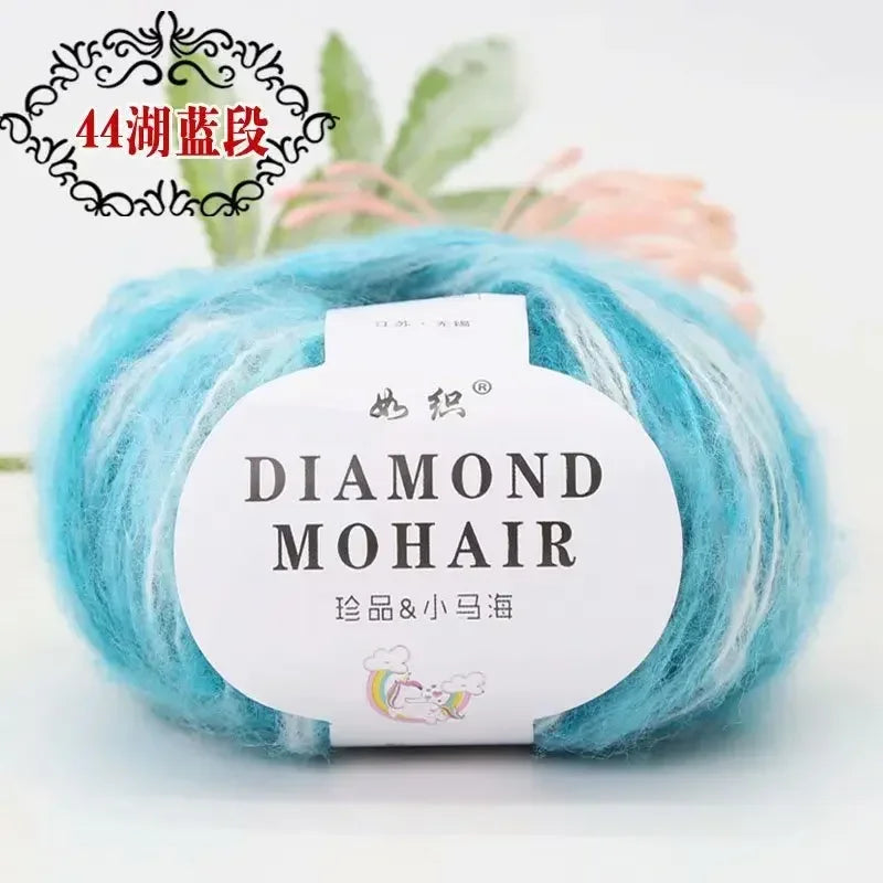 25g Mohair Wool Blended Yarn