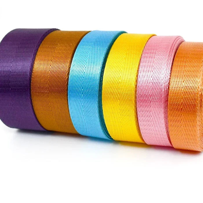 5 Yards / 12 Colors / Nylon Ribbon Band