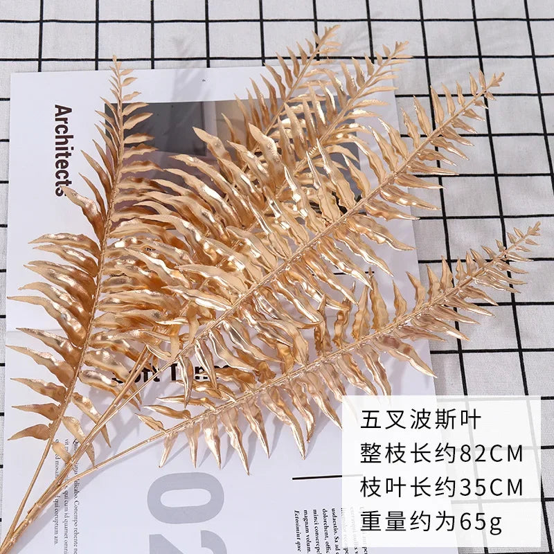 Valen Artificial Golden Ginkgo Leaves