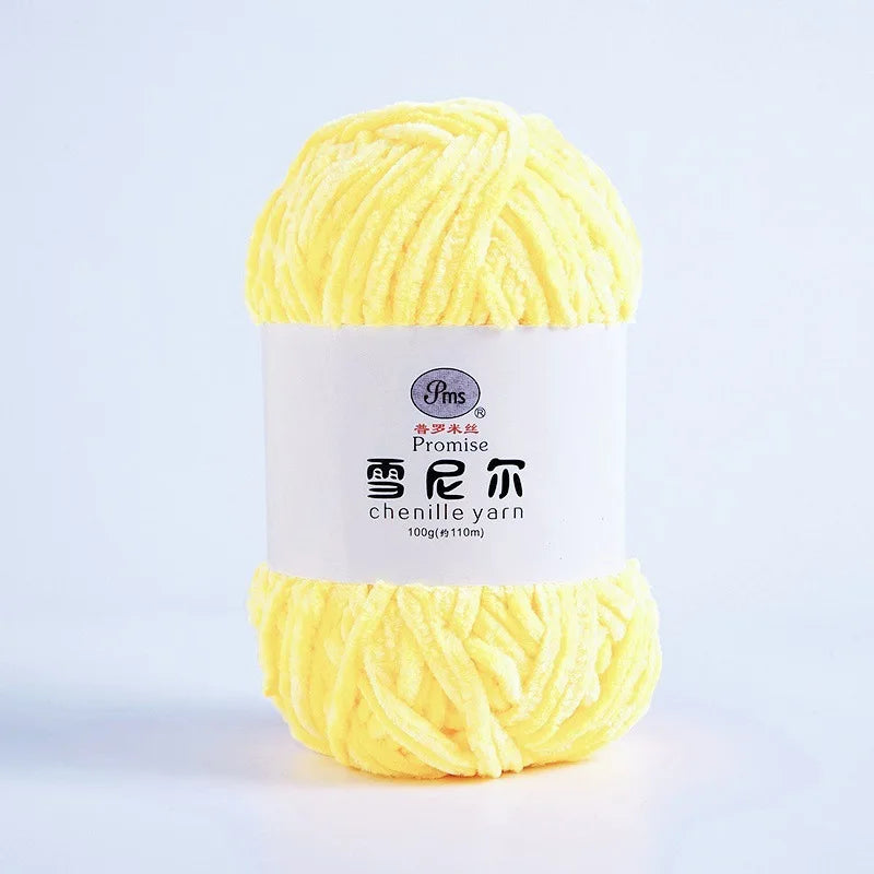 100g 6mm Chenille Yarn