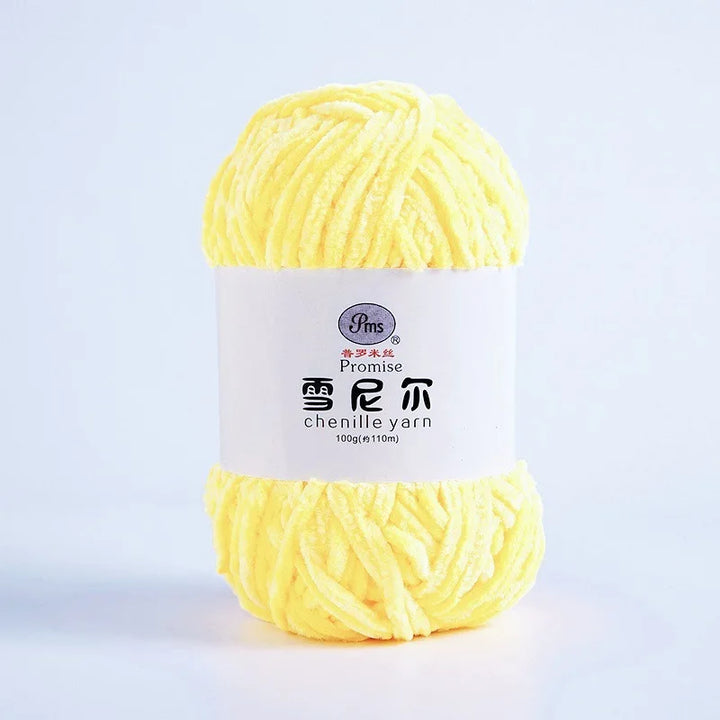 100g 6mm Chenille Yarn