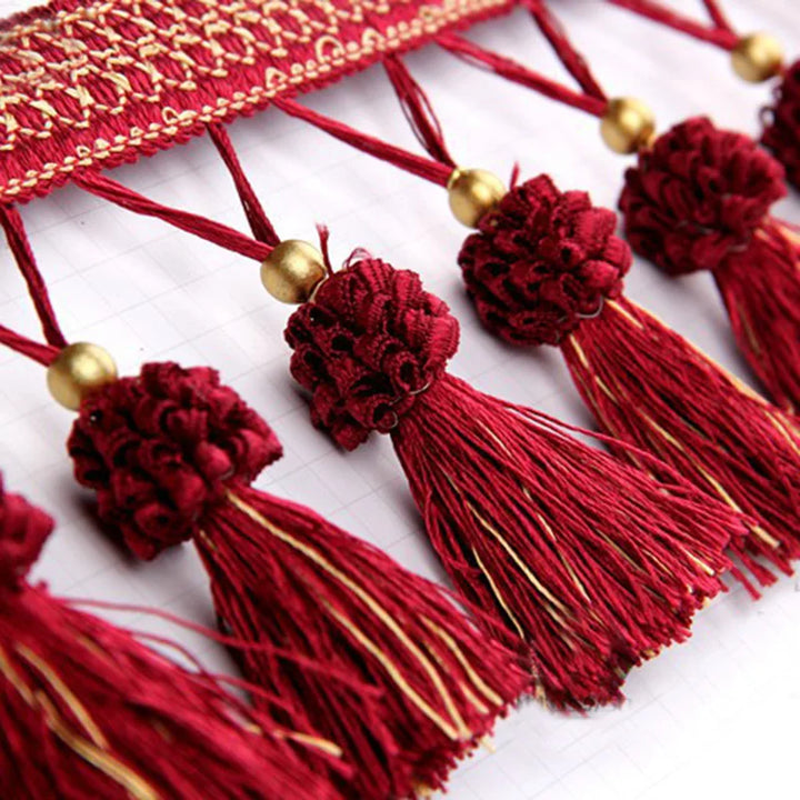 Ankors Beaded Tassel Fringe Trim