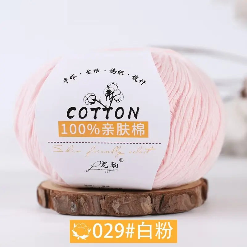 50g 100% Cotton Soft Colors Yarn Cotton