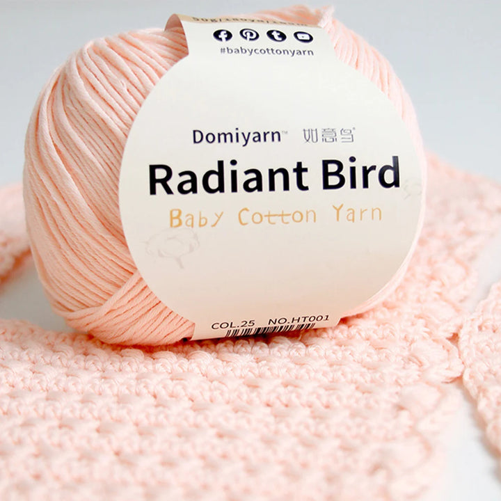 50g 100% Organic Pure Cotton Yarn