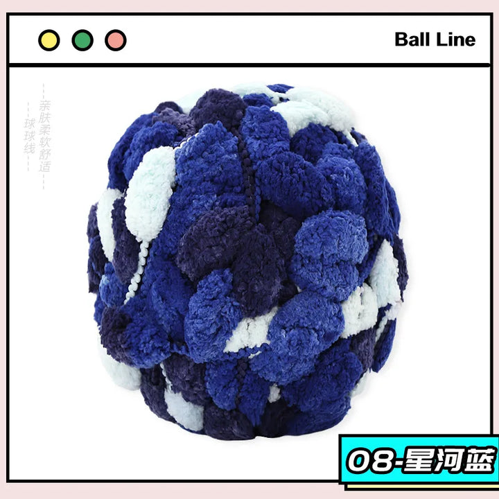 100g Colorful Thick Ball Yarn