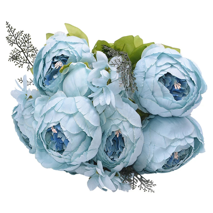 Artificial Peony Silk Flower Bundle