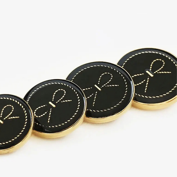 6 PC / Achilles Resin Buttons