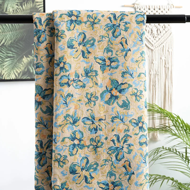 Annabel Floral Chenille Fabric