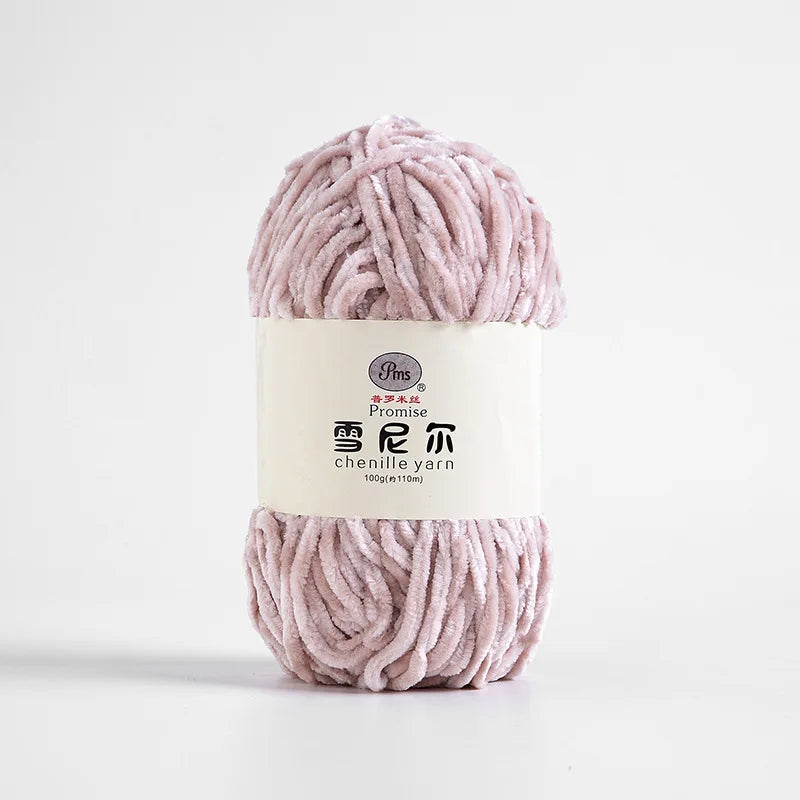 100g 6mm Chenille Yarn