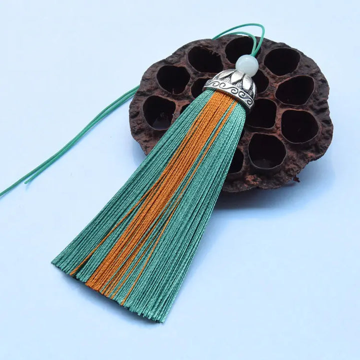2 pc Belora Double Color Key Tassels