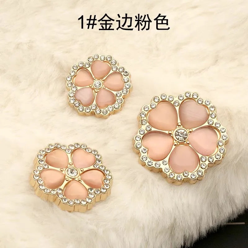 3 PC / Lucky Clover Resin Buttons