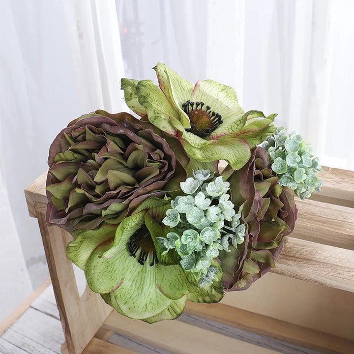 Stylish Faux Peony Bundle