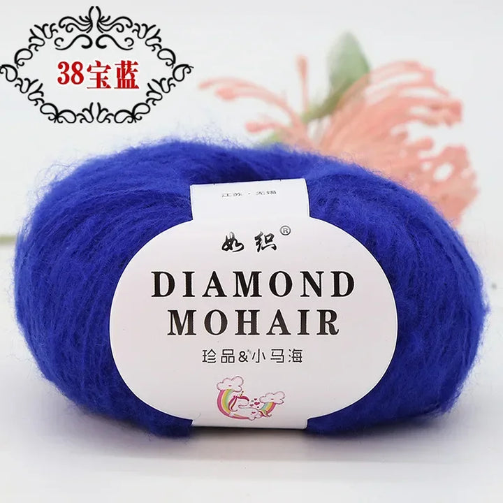 25g Mohair Wool Blended Yarn