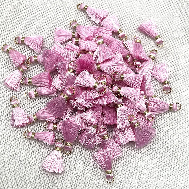 50 PC Mireau 20mm Mini Metal Hanging Ring Tassel