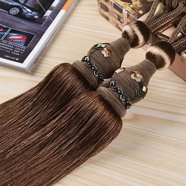 2 PC Curtain Tassel Tiebacks