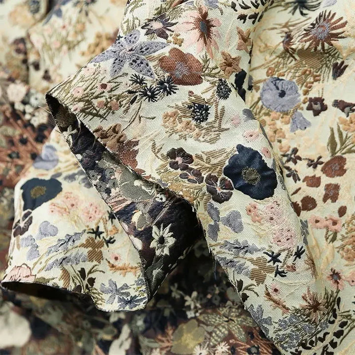 Churs 3D Embossed Yarn Dyed Jacquard Fabric