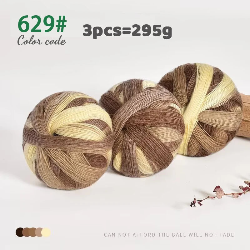 295g Colorful Wool Yarn