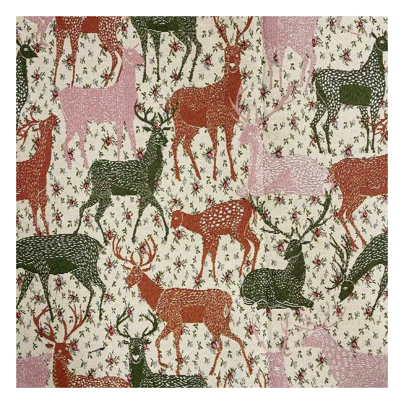 Andes Woven Chenille Jacquard Fabric